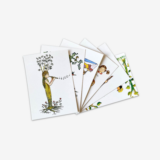 Postkartenset - Für Blockflöte